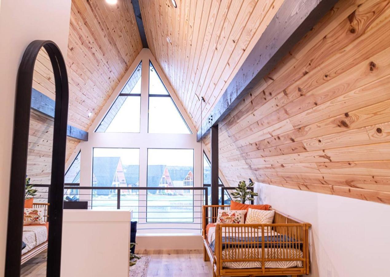 Gruene Daze Chalet - Stylish Aframe - Escape The Ordinary New Braunfels Bagian luar foto