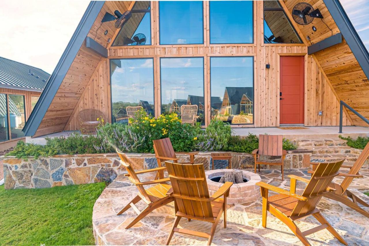 Gruene Daze Chalet - Stylish Aframe - Escape The Ordinary New Braunfels Bagian luar foto