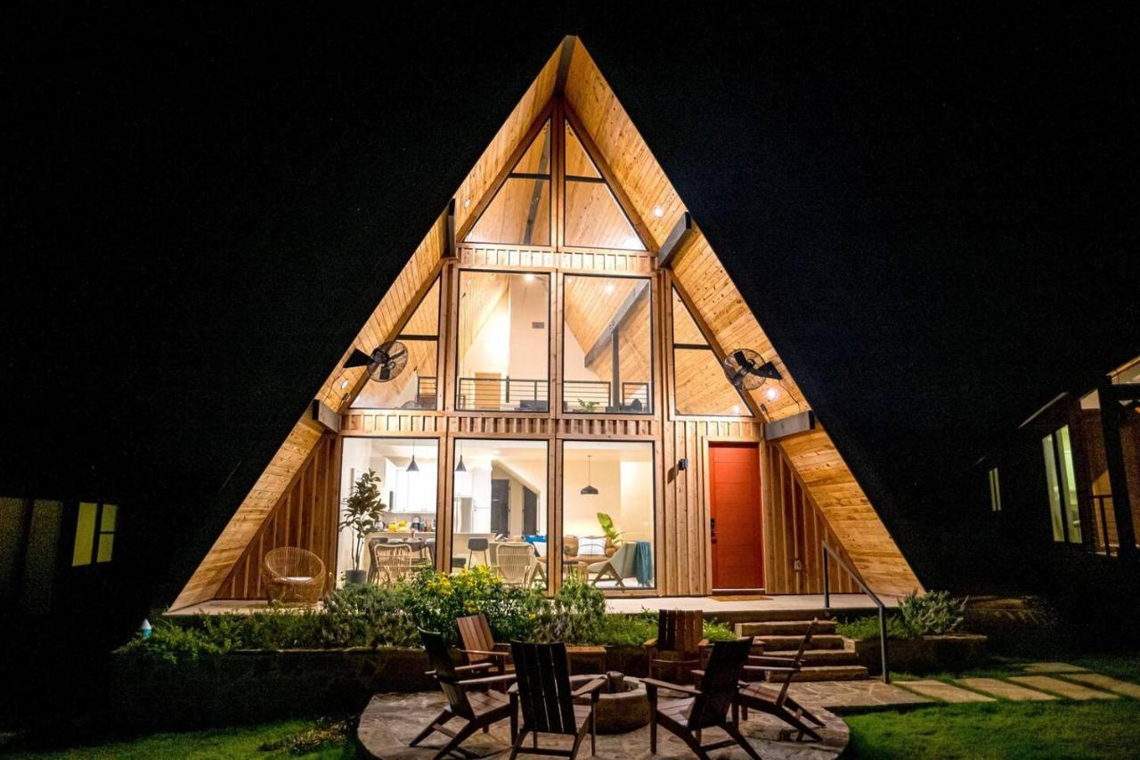 Gruene Daze Chalet - Stylish Aframe - Escape The Ordinary New Braunfels Bagian luar foto